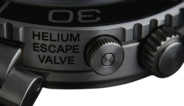 Helium Escape Valve