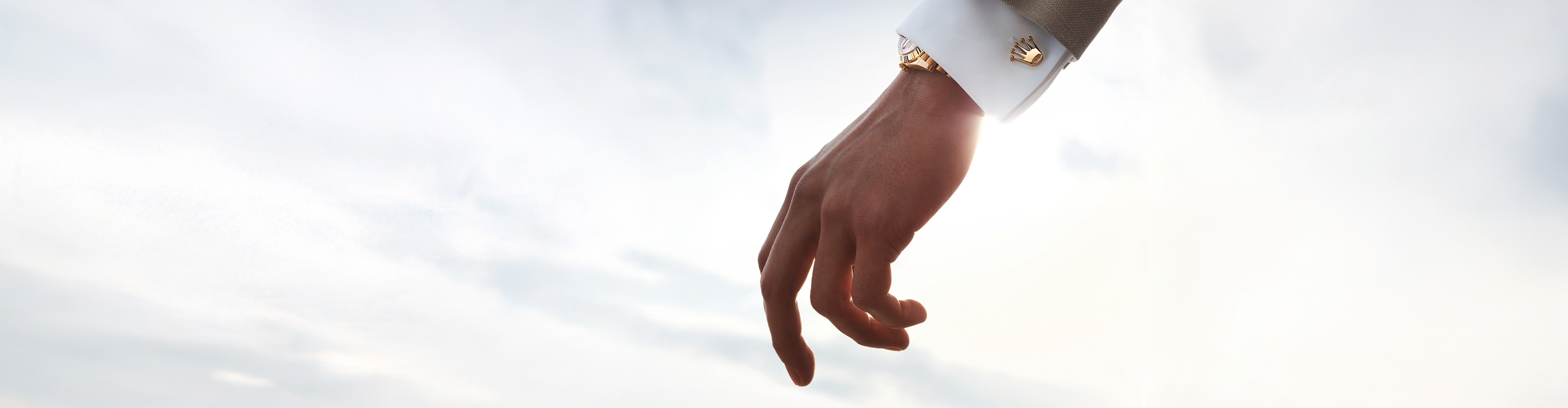 Rolex cufflinks Banner Image