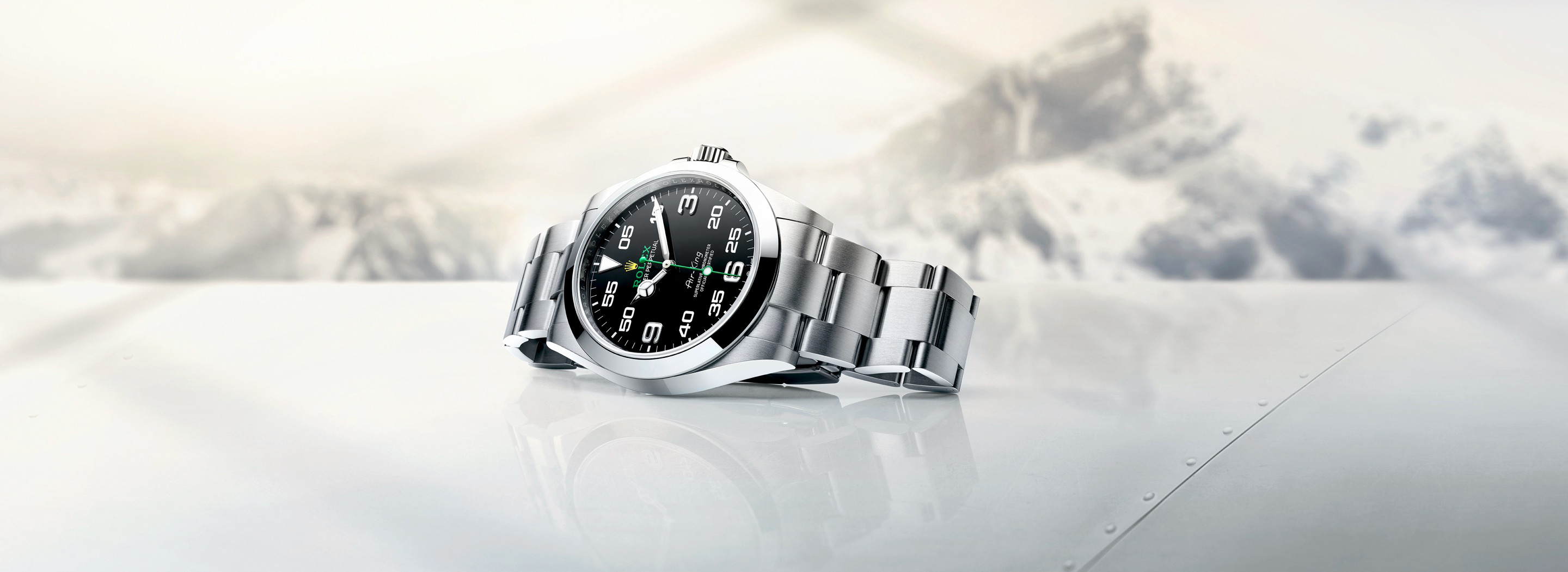 Rolex Air-King Oyster, Oystersteel