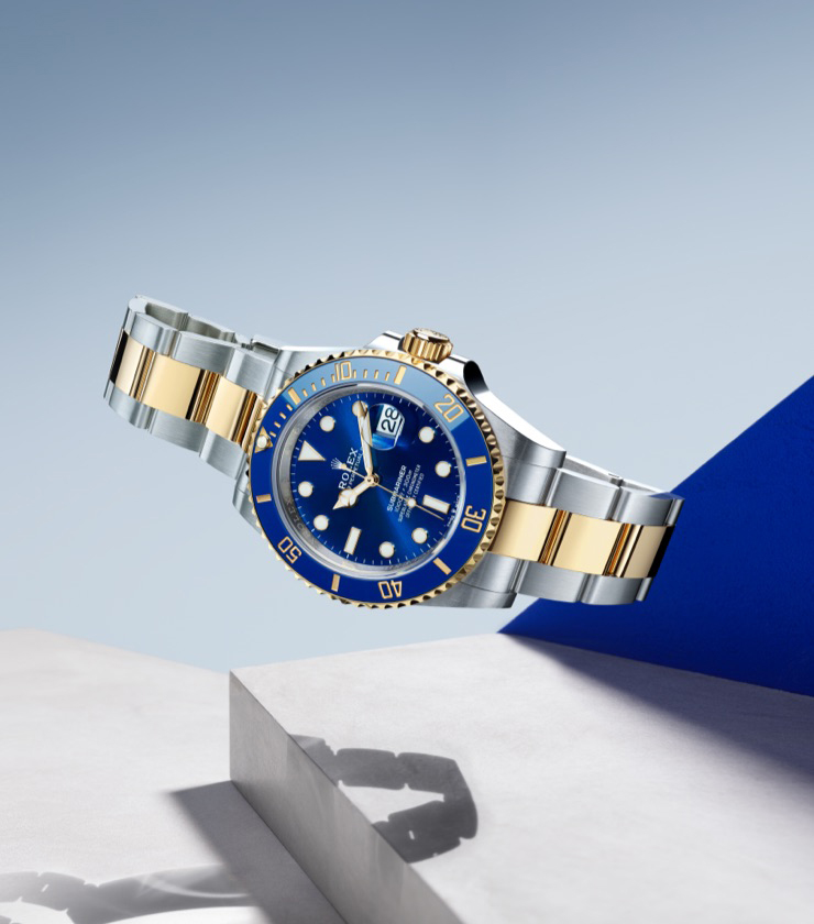 Rolex Submariner Date Oyster, Oystersteel and yellow gold