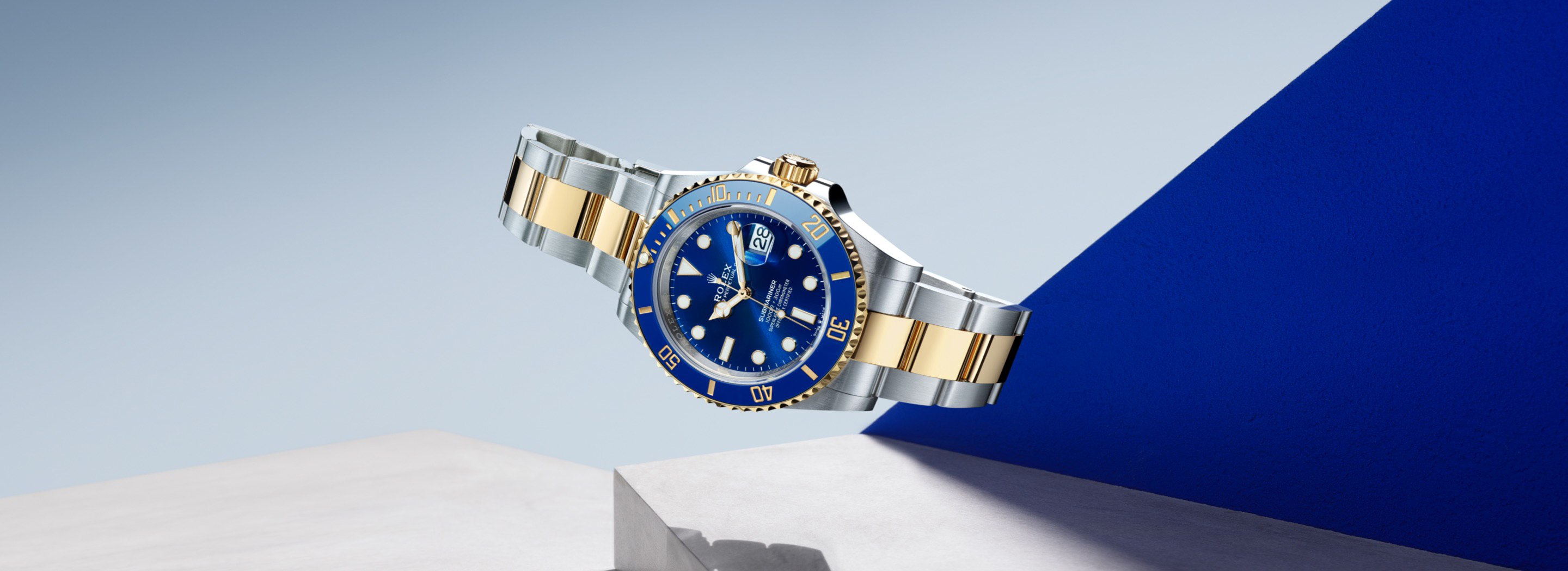 Rolex Submariner Date Oyster, Oystersteel and yellow gold