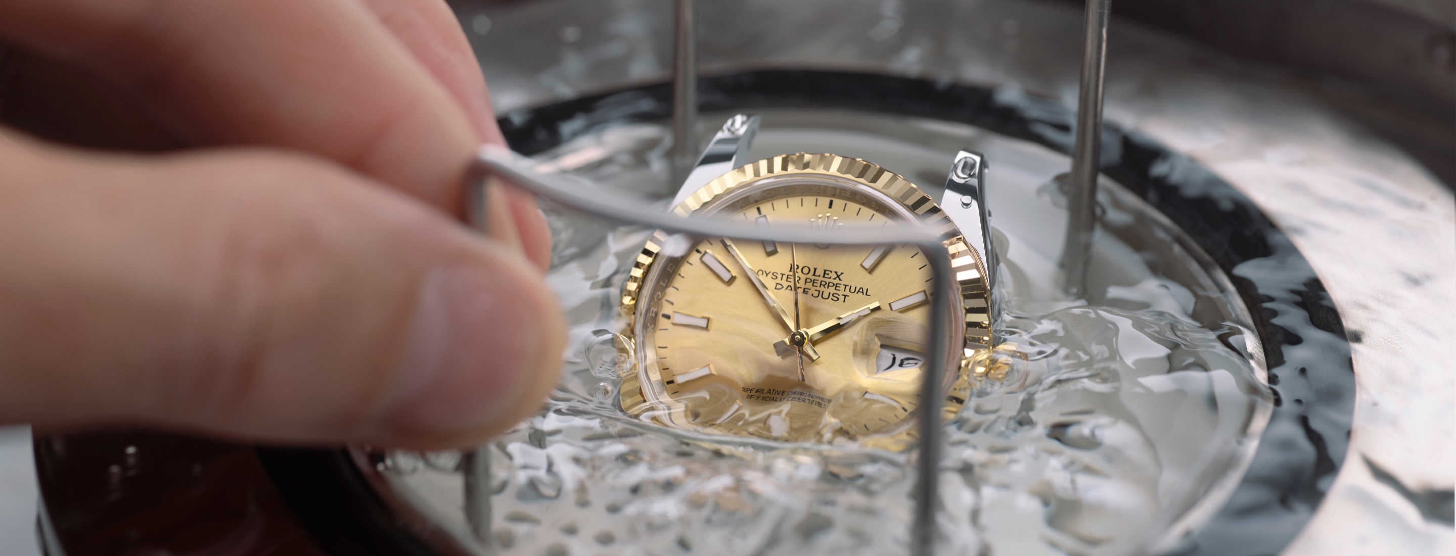 Rolex oyster perpetual datejust Waterproofness test