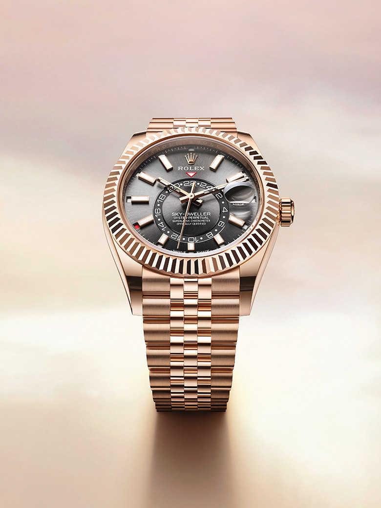 Rolex Sky-Dweller Oyster, Everose gold
