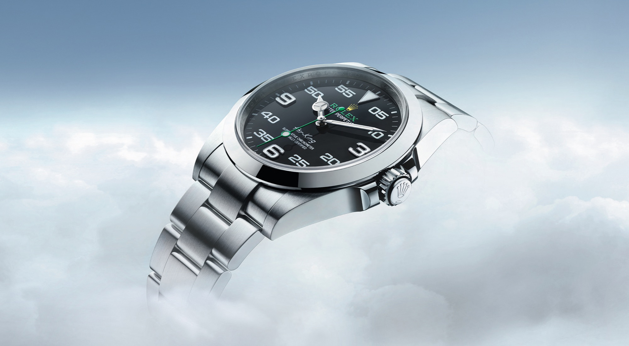 Rolex Air-King Oyster, Oystersteel