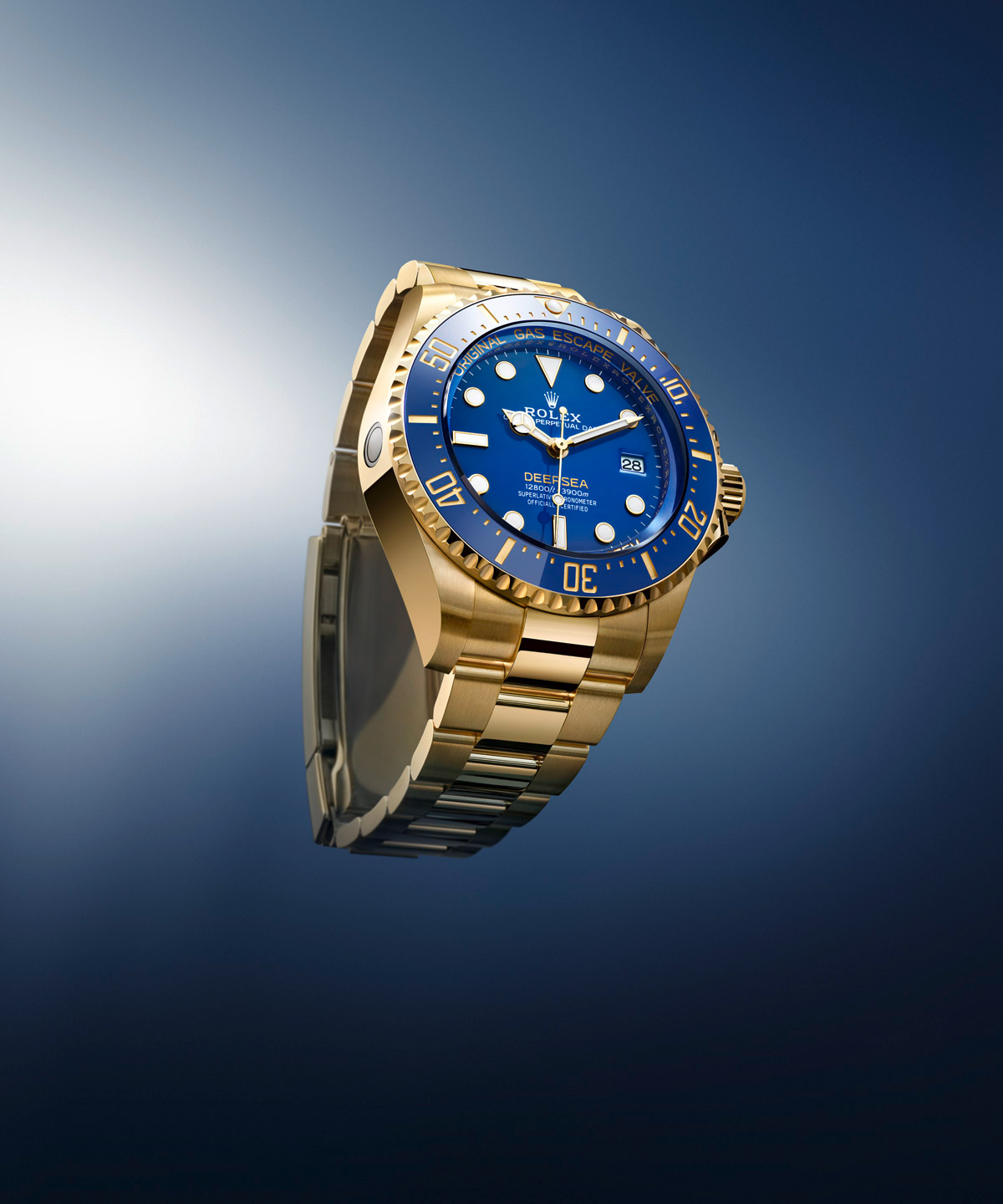Rolex Deepsea Oyster, yellow gold