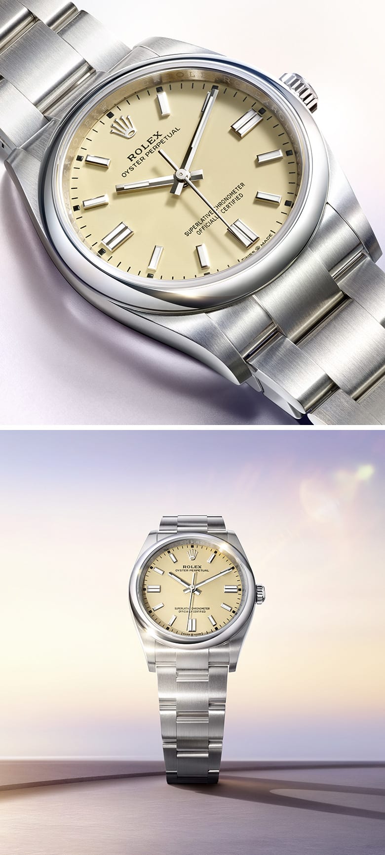 Rolex Oyster Perpetual, Oystersteel