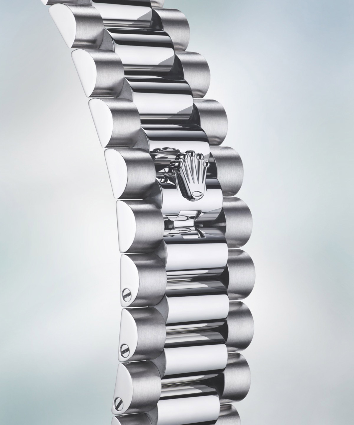 Rolex three-piece link President bracelet
