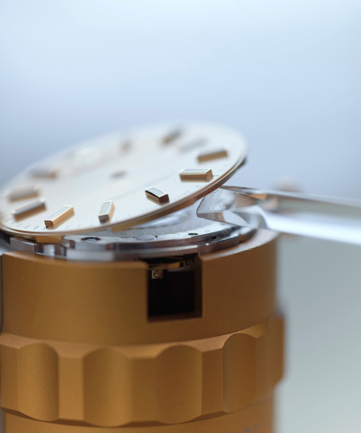 Rolex watch dial sepration, servicing procedures
